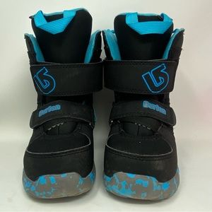 Burton mini grom snowboard boots kids 12c